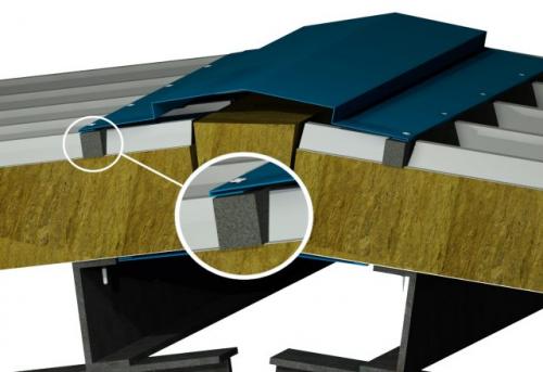 Уплотнитель под конек. Зачем нужен уплотнитель для профлиста