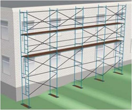 Виды строительных лесов. Виды и типы строительных лесов