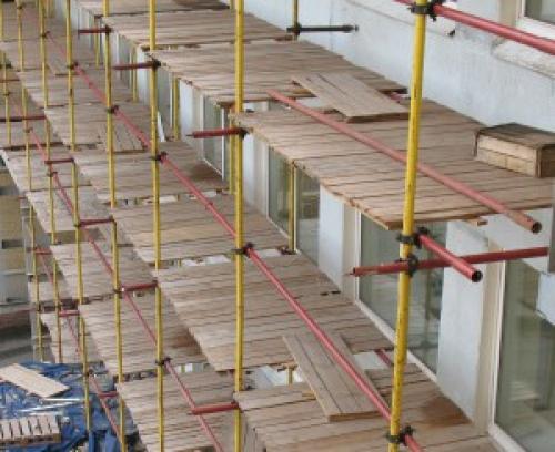 Виды строительных лесов. Виды и типы строительных лесов