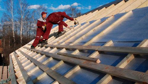 Кровля из металлочерепицы своими руками. Особенности двускатной кровли из металлочерепицы 07