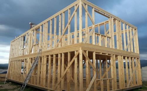 Шаг за шагом: сборка каркаса каркасного дома 10