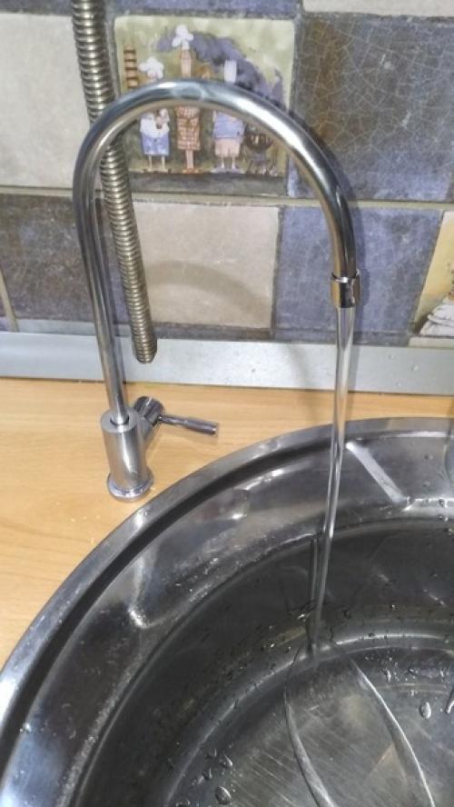 Установка фильтра для воды барьер. Монтаж