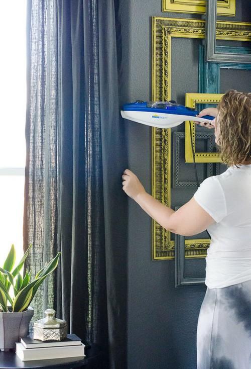 Как сделать так чтобы штора не загрязняла окно. Несколько лайфхаков для тех, кто не любит снимать шторы и стирать их