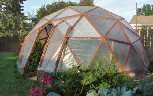 Круглая оранжерея. Круглая теплица: как построить самостоятельно простые проекты (83 фото-идеи)