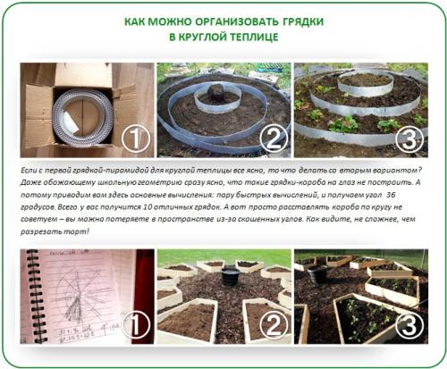 Круглая оранжерея. Круглая теплица: как построить самостоятельно простые проекты (83 фото-идеи)