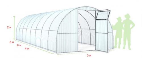 Размеры теплицы из поликарбоната чертеж 3х6. Особенности теплиц из поликарбоната 02 Размеры теплицы из поликарбоната чертеж 3х6. Особенности теплиц из поликарбоната 02
