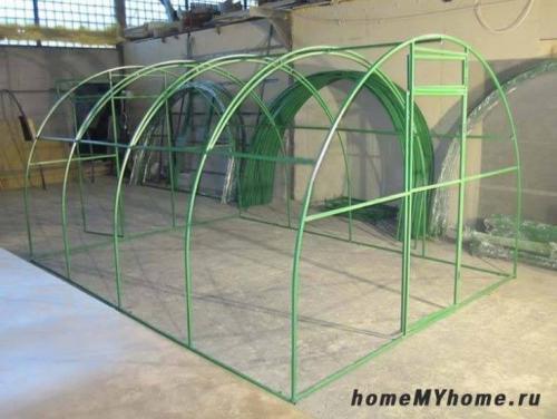 Чертеж теплицы из поликарбоната. (+63 фото) Теплица из поликарбоната своими руками чертежи