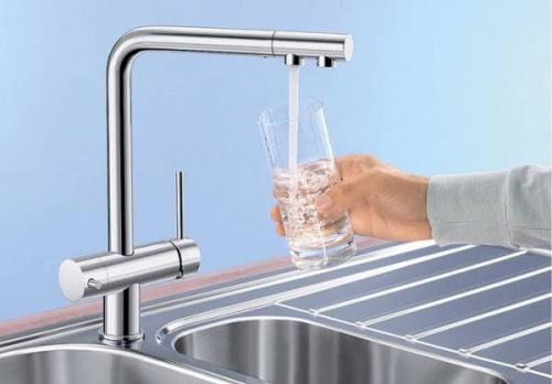 Как подключить фильтр для воды к смесителю. Смеситель под фильтр принцип работы и достоинства