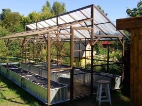 Самые лучшие проекты зимних теплиц. Типовая технология возведения такой постройки 19