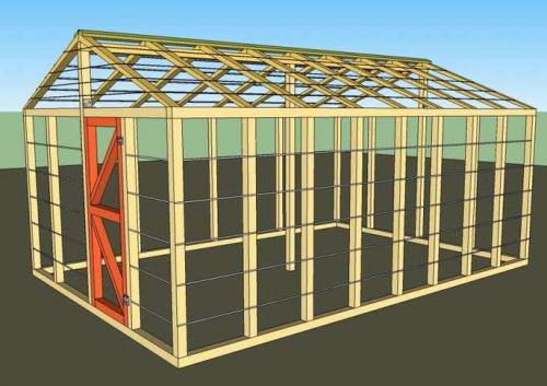 Самые лучшие проекты зимних теплиц. Типовая технология возведения такой постройки 12