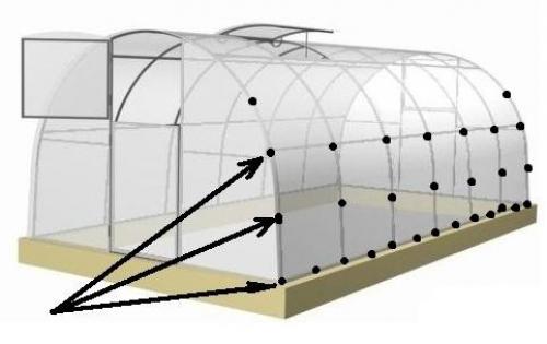 Сборка торцов теплицы из поликарбоната. Монтаж готовых теплиц