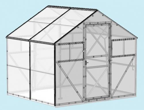 Теплица домиком чертеж. На что нужно обратить внимание при проектировании