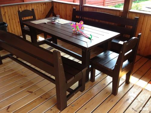 Какие типы мебели лучше всего подходят для беседок из дерева с барбекю. Мебель для беседки из дерева