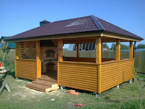 Какие типы барбекю лучше всего подходят для установки в беседке из дерева. Материалы для беседки