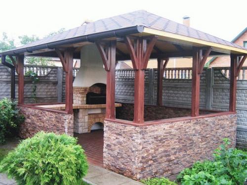 Какие типы барбекю лучше всего подходят для установки в беседке из дерева. Материалы для беседки