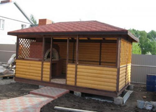 Беседка 2х3 своими руками. Беседки другого формата: особенности изготовления