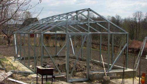 Проект теплицы из профильной трубы. Пошаговая инструкция, как спроектировать и построить теплицу из профильной трубы: готовые чертежи и фото лучших идей