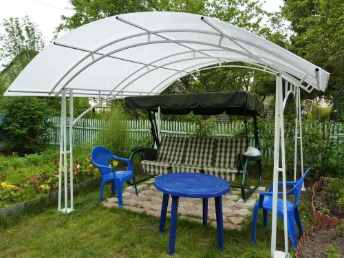 Беседки из бруса для вашего садового участка.. Фундаментное основание 08