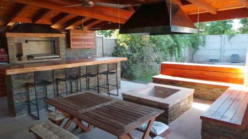 Беседки с мангалом. Беседка с мангалом: 100 фото и 5 простых проектов