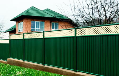 Забор из профнастила своими руками. Планирование 16 Забор из профнастила своими руками. Планирование 16