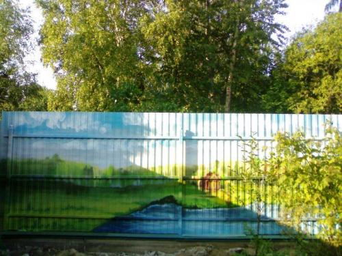 Забор из профнастила своими руками. Планирование 01 Забор из профнастила своими руками. Планирование 01