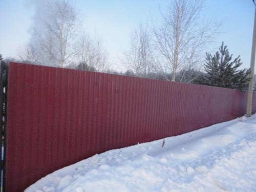 Забор из профнастила своими руками. Планирование 18 Забор из профнастила своими руками. Планирование 18