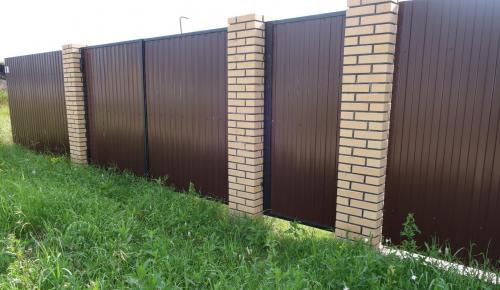 Забор из профнастила своими руками. Планирование 17 Забор из профнастила своими руками. Планирование 17