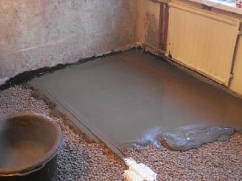 Как подготовить поверхность для установки пола на плиты перекрытия в частном доме. Виды стяжек