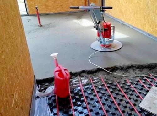 Выбор между бетонной и сухой стяжкой для пирога теплого пола 10 Выбор между бетонной и сухой стяжкой для пирога теплого пола 10