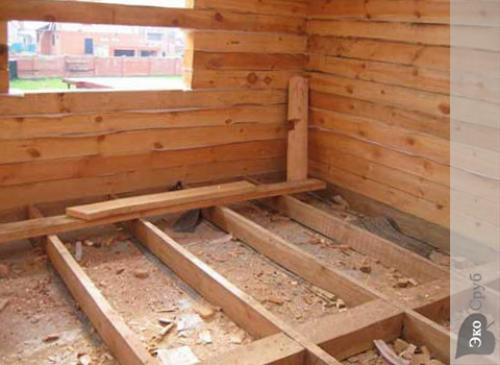 Пол в бревенчатом доме: история и значение 04