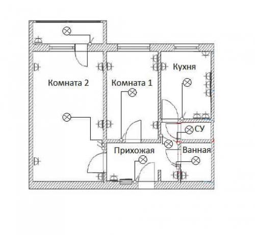 Проводка на кухне своими руками. Особенности создания открытой проводки 17