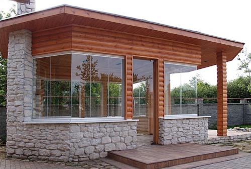 Беседки с мангалом барбекю и печкой застекленные. Застекленные беседки с барбекю – отдыхайте с комфортом