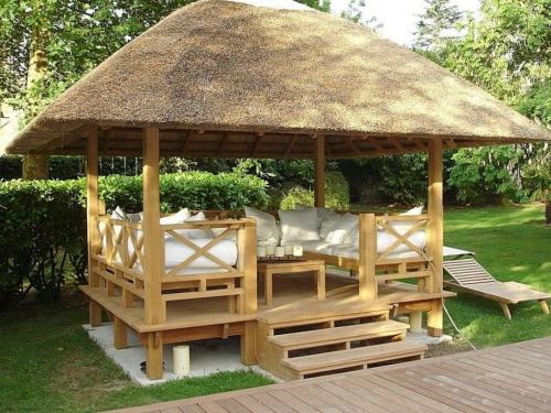 Оригинальные беседки. Основные типы беседок