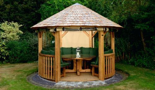 11 best угловая беседка. Выбор проекта и дизайна 18