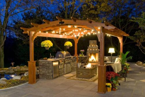 Оригинальные беседки. Основные типы беседок