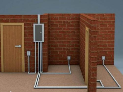 Разводка электрики в квартире. 02 Разводка электрики в квартире. 02