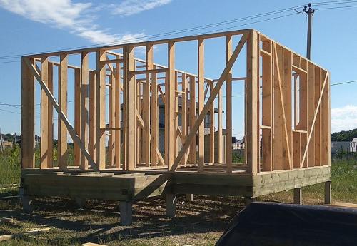 Капитальный каркасник своими руками по.. Как построить каркасный дом: заливка фундамента 17