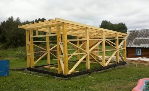 Сарай своими руками дешево и быстро и очень просто. Деревянный сарай своими руками