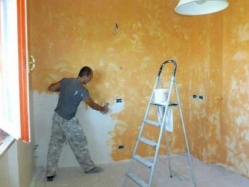 Правильная штукатурка стен из гипсокартона своими руками. Декоративной штукатуркой