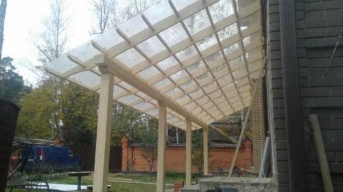 Самый простой навес. Навес своими руками — пошаговый мастер-класс, как построить простой и надежный навес (видео и 125 фото)