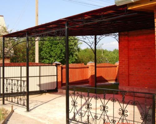 Навес на дачу своими руками. Проектирование навеса