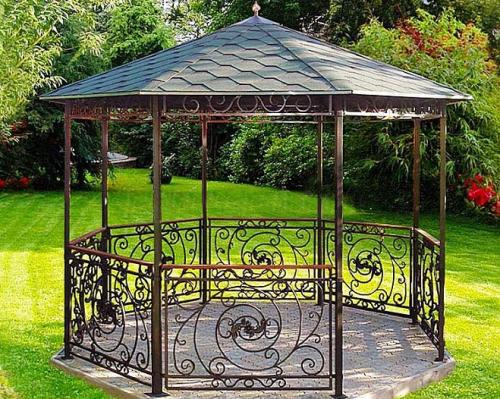 Какие проекты восьмиугольных беседок с мангалом можно найти в интернете. Какие материалы можно использовать