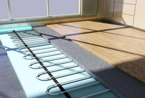 Теплый пол водяной под ламинат. Цены на ламинат 02
