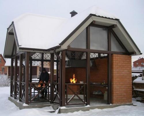 Беседки с мангалом: идеальный выбор для уютной дачи 05