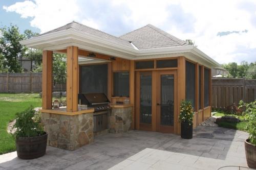 Беседки с мангалом: идеальный выбор для уютной дачи 03