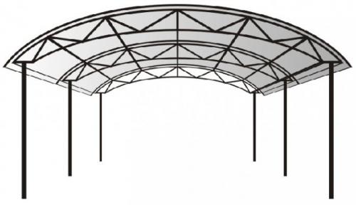 Металлический навес для машины своими руками. Типы навесных строений