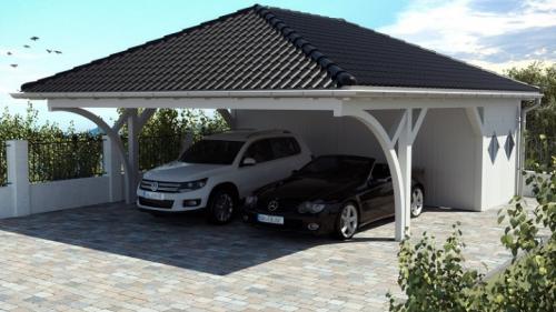 Недорогие навесы для дачи и особенности их строительства. Все, что нужно знать о навесах к дому 06