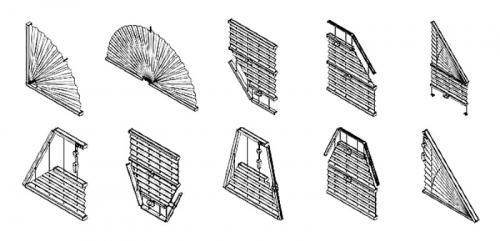 Рулонные шторы плиссе. Особенности штор плиссе