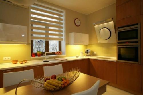 Как выбрать рулонные шторы на кухню. Виды ролльштор