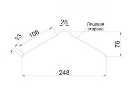 Конек для крыши из металлочерепицы. Конек для металлочерепицы: основные типы, монтаж 15 Конек для крыши из металлочерепицы. Конек для металлочерепицы: основные типы, монтаж 15